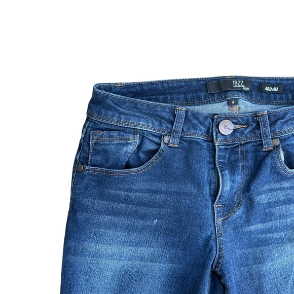 1822 Denim Arianna Jeans Womens Skinny Stretch Mid Rise 4 - Picture 6 of 11